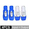 6/1PCS NAC3FCA NAC3MPA Male Plug 20A Power Plug Power Socket Adapter 3Pin Powercon XLR Connector for Stage Light LED Screen