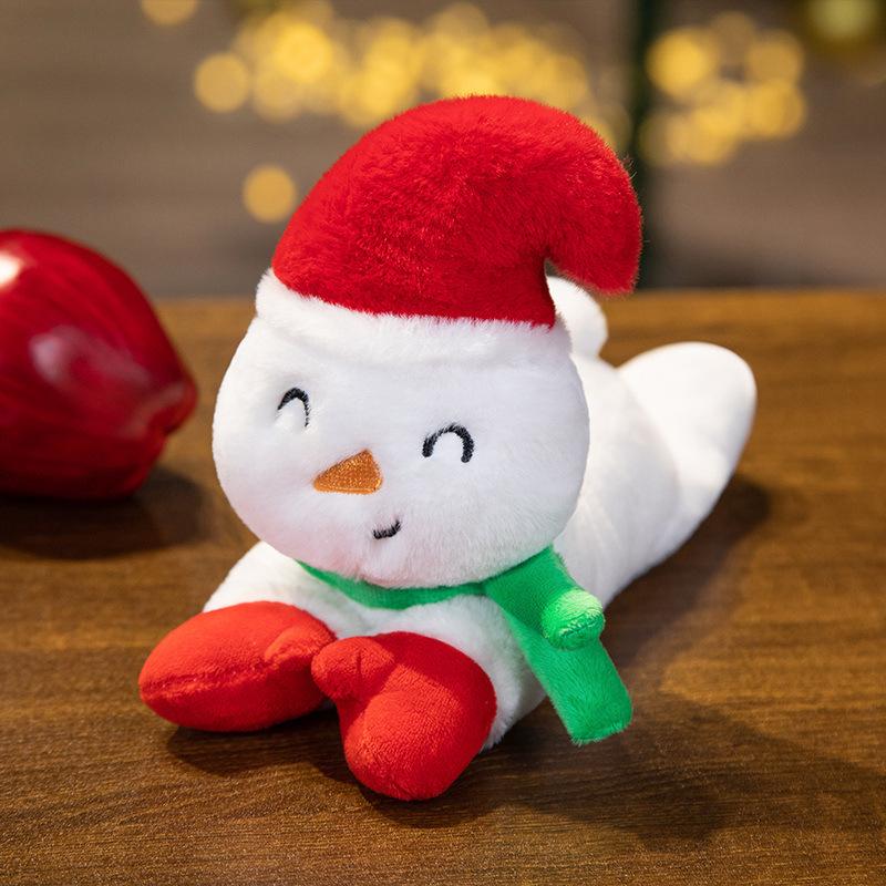 Dětská hračka Plyšová panenka Santa Claus Snap Ring Elk Snap Ring