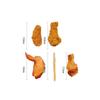 Simulation Fast Food Chicken Wings Hairpins Chicken Legs Simulation Food Hairpin Hair Clips