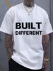 Herren Baumwoll-Print T-Shirt bequemes Hemd Rundhalsausschnitt Kurzarm Herren und Damen tragen Partnerhemd Baumwollmuster b