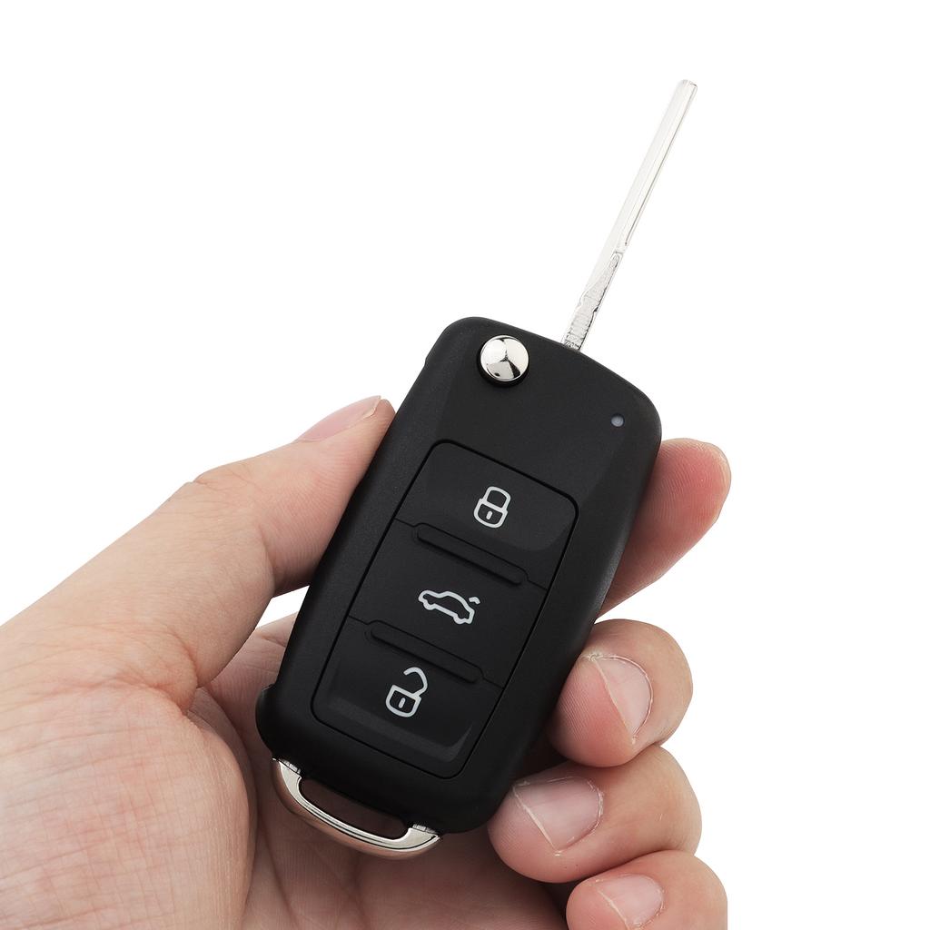 3 Buttons 434MHz 5K0837202AD Car Key Fob Keyless Entry Remote Replacement Fit for VolksWagen with ID48 Chip,Remote Key FobGood Product