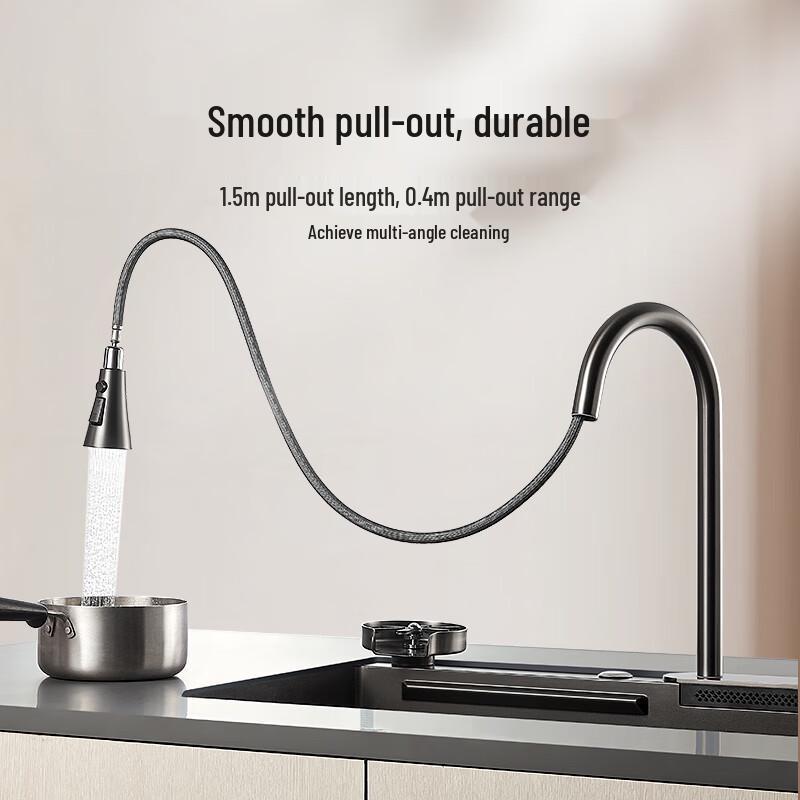 HEGII 304 Stainless Steel Kitchen Sink Faucet