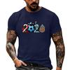 Men’s Basic Crew Neck Short Sleeve T Shirt with Theme Print Casual Oversized Tshirts for Men Big and Tall Shirts for Men Workout Shirts for Men