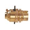 Dencon BC Brass 1/2in Switched Lamp Holder