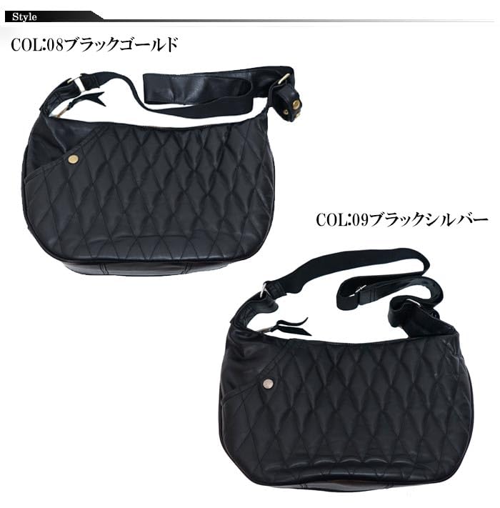 Schott NYC PADDED BANANA BAG, Men's, F 010, Black, 782-3976005