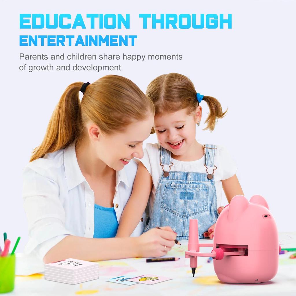 Cross-border Smart Painting & Scanning Robot for Kids - Educational Growth Drawing Toy