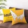 Summer Lemon Pillowcase Pineapple Leaf Peach Skin Velvet Home Living Room Bedroom Pillowcase
