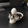 Multifunctional Tabletop Sundries Organizer Gothic Skull Shape 3D Printed Desk Storage Holder for Daily Key and Eyeglasses Decor