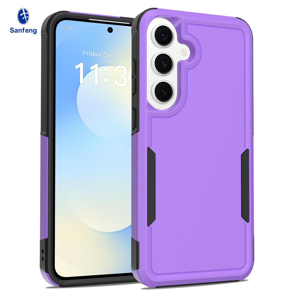 Suitable for s26FE mobile phone case Samsung s25plus two-in-one s24ultra anti-drop protective case wholesale