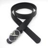 Stylish Crescent Moon & Star Buckle Belt for Jeans and Skirts - Versatile Fashion Leather Accessory
