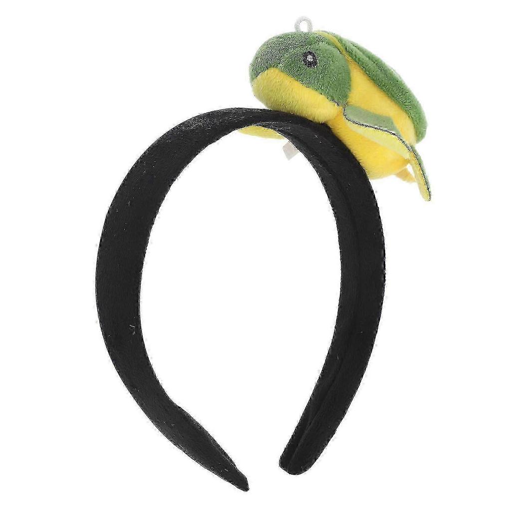 2026 Best!! Cute Sea Turtle Plush Headband for Decoration Soft Comfortable Ocean Accessory