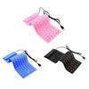 Flexible Rolls Up Silicone Keyboards 85Keys USB Wireds Waterproof Dustproof Silents for PC and Laptop