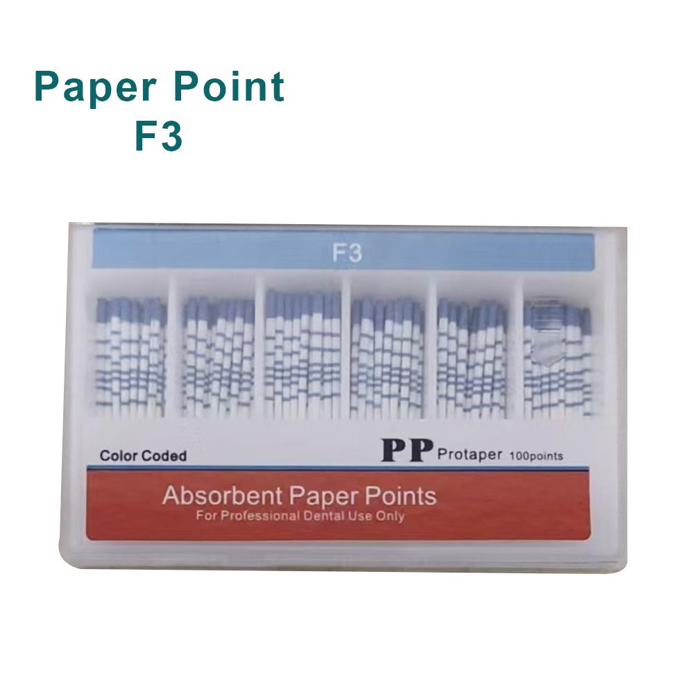 0.02 0.04 0.06 Dental Filling Material Dentist Product Root Canal Endodontic Paper Tips Dental Absorbent Paper Points