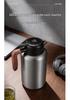316 Stainless Steel Stewing and Warming Pot - Multifunctional Teapot, Thermos, Stewing Pot, and Coffee Pot with Customizable Thermos Cup.