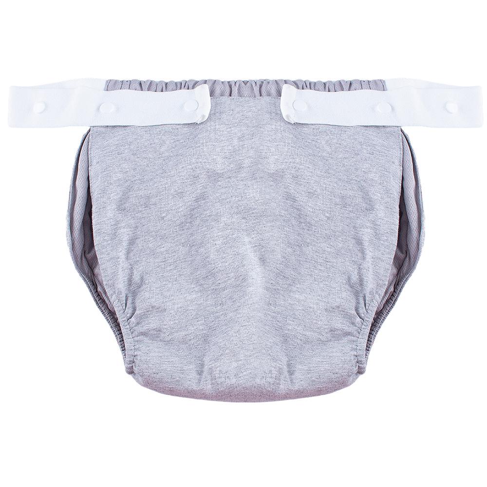 Leak-Proof Washable Adult Cotton Diaper Pants for Elderly Incontinence