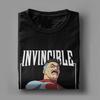 Men T-Shirt Invincible Omni-Man Character Awesome Cotton Tee Shirt Short Sleeve Anime Cartoon T Shirt O Neck Clothes New Arrival