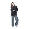 [MiniZaru] Room Wear Pajamas Women's Top and Bottom Set Long Sleeve Cute