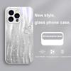 Ripple Gradient Rabbit For IPhone 16 Pro Max 15 P Lus 14 Pro 13 12 Mini 11 P Ro Max X XS 7 8 Plus 2022 Tempered Glass Phone Case