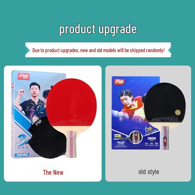 DHS 3-Star H3006 Upgraded Penhold Table Tennis Racket