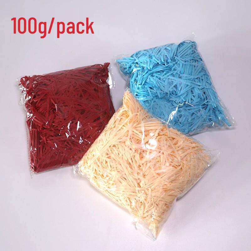 Raffia Shredded Paper Strips for Creative Wedding Candy Gift Box