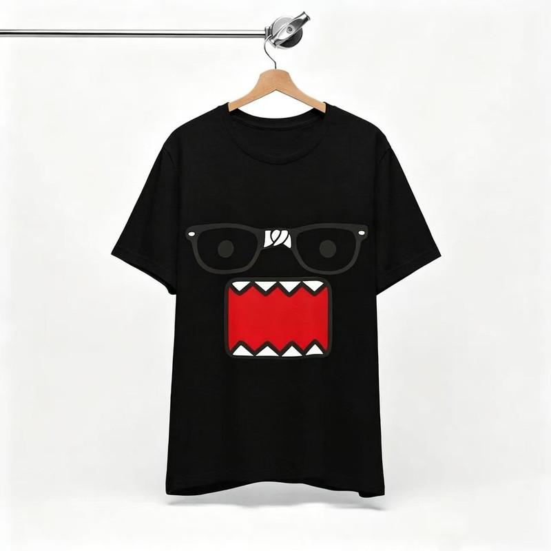 Unisex Shirt Cotton Oversize Large Size New Dizzy Domo Kun Tshirt - Unisex Emo Scene Y2k Fashion Tshirt - 2000's Vintage Car Unisex Shirt