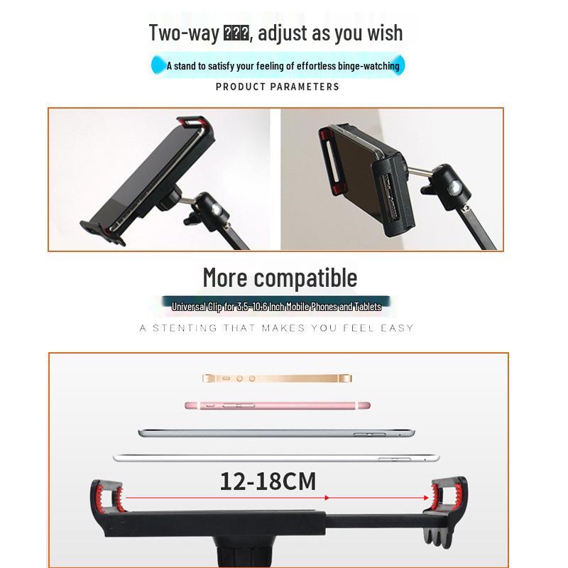 Mobile/Tablet Microphone 35 Stand for Video Chat, Binge Watching, Desktop, Bedside, and Live Streaming.