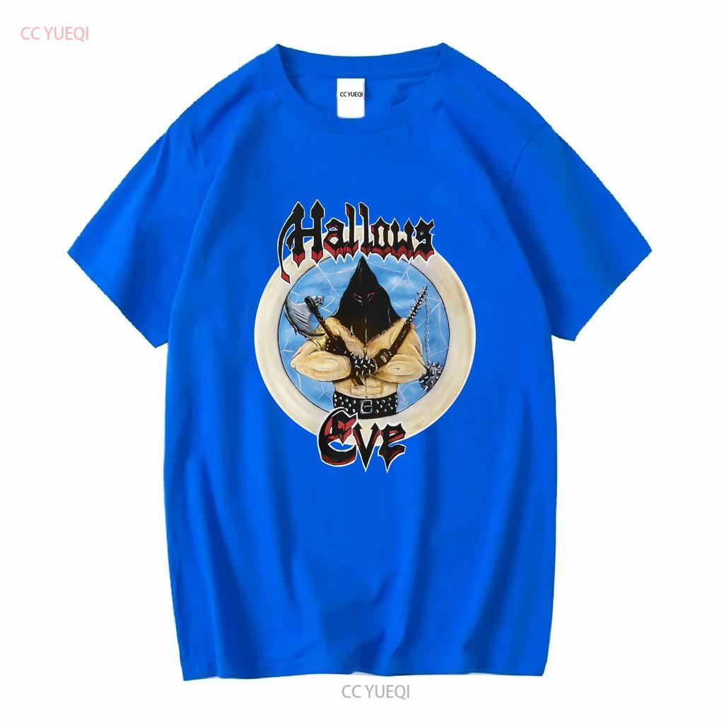 Limited New Hallows Eve Tales of Terror American Heavy Metal Music T Shirt S 4XL vintage Washed Unisex Slightly homme