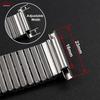 Edelstahl Elastisches Stretchband Metall Erweiterung Silber Uhrenarmband Herren Damen Verstellbares Armband 10-14mm 16-23mm