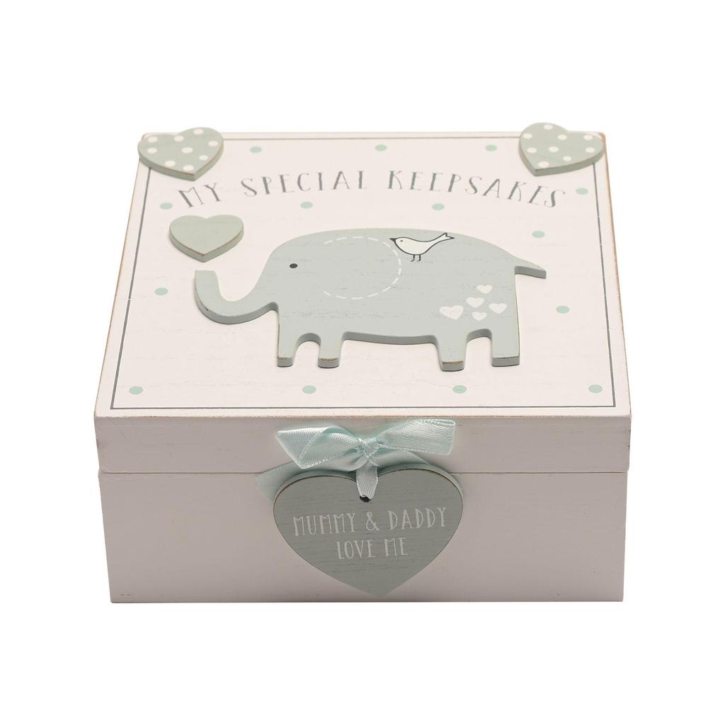 Petit Cheri' My Special Keepsake Box 16cm X 16cm - Blue