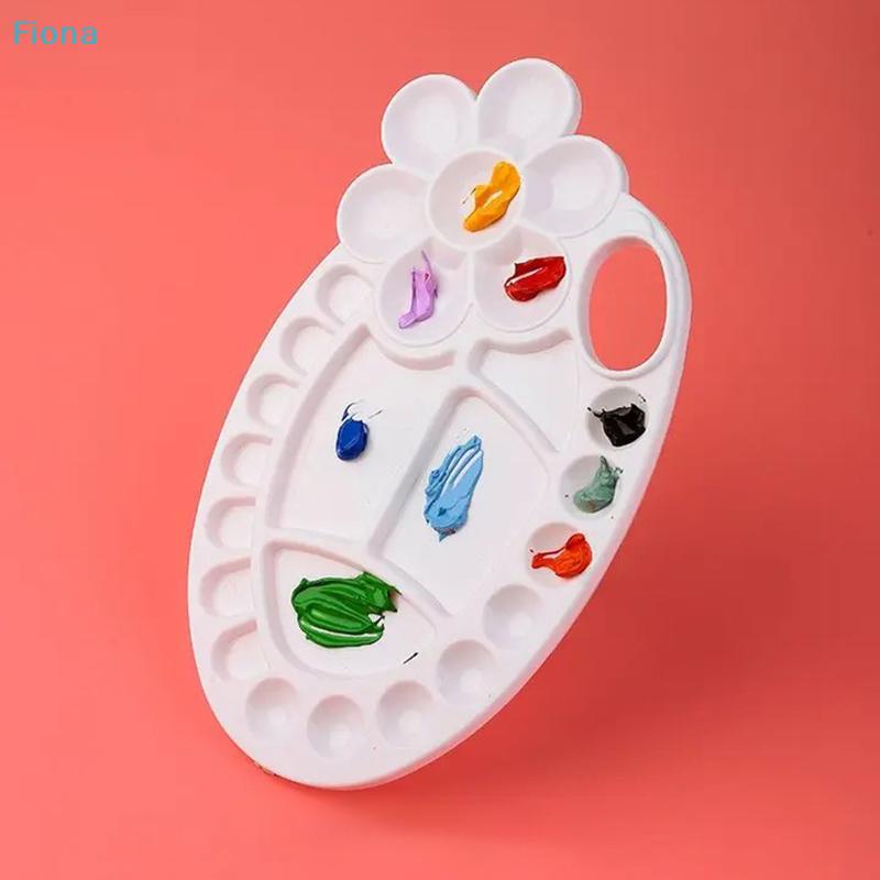 Art Palettes, Paint Palettes, Painting Palettes, Multi-compartment Palettes, Clover-shaped Palettes, Art Supplies