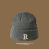 Hat Winter Female High-value Round Face Student Versatile Cold-proof Warm Face Small Knitted Wool Hat