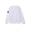 Stone Island Sweatshirt Logo Solid Color Crew Neck Kids tops White 761661340-V0001