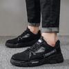 Platform Sneakers Fashion Comfort Non-slip Men Work Shoes Designers Leather Leisure Wear-Resistant Men's Mountain Climbing Shoes