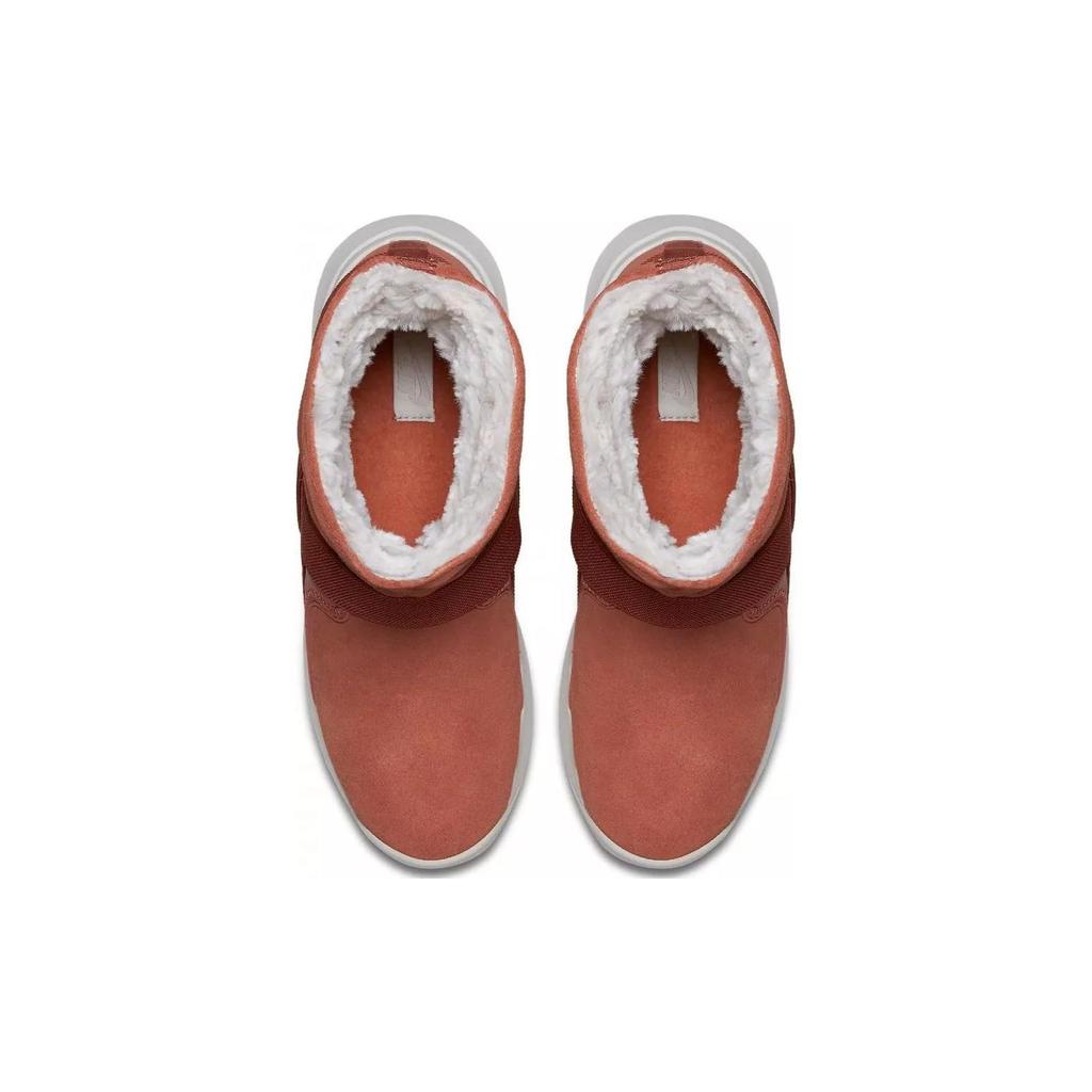 Nike Golkana Boot Suede Warm Comfortable Mid-Calf Snow Boots Women Boots Red 862513-203