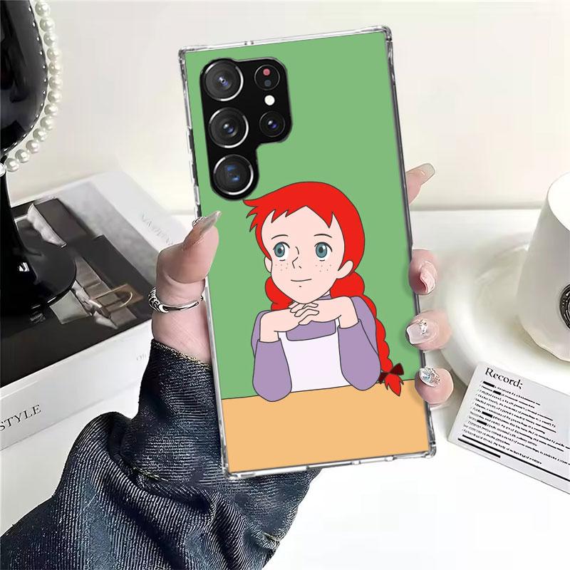 A-Anne Of Green Gables Shirley Soft Phone Case For Samsung Galaxy S22 S23 S24 S25 Edge S26 Ultra S20 FE S21 Plus + Fundas Coque