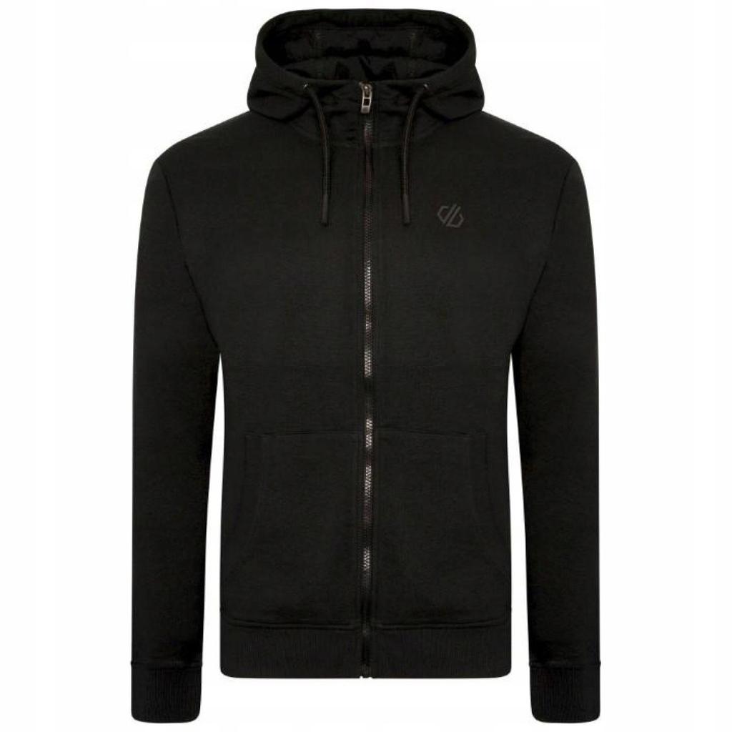 Y8097 Dare2B Full Zip Hoodie Modulus Cotton Charcoal Grey Bluza Męska Xxs