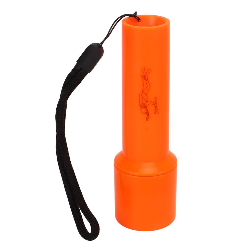 LED Underwater Torch Lamp ABS Waterproof Strong Light Portable Dive Flashlight for Night Fishing Outdoor