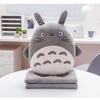 Cute Plush Pillow Quilt Hand Warmer Dual-Use Cushion Folding Blanket Car Office Sofa Cushion Quilt  Couch Pillow Good