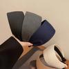 Retro High Crown Wide-Edged Headband for Women Anti-Slip Hairpin Hair Ornament Elegant Hair Accessory for Formal & Casual Events