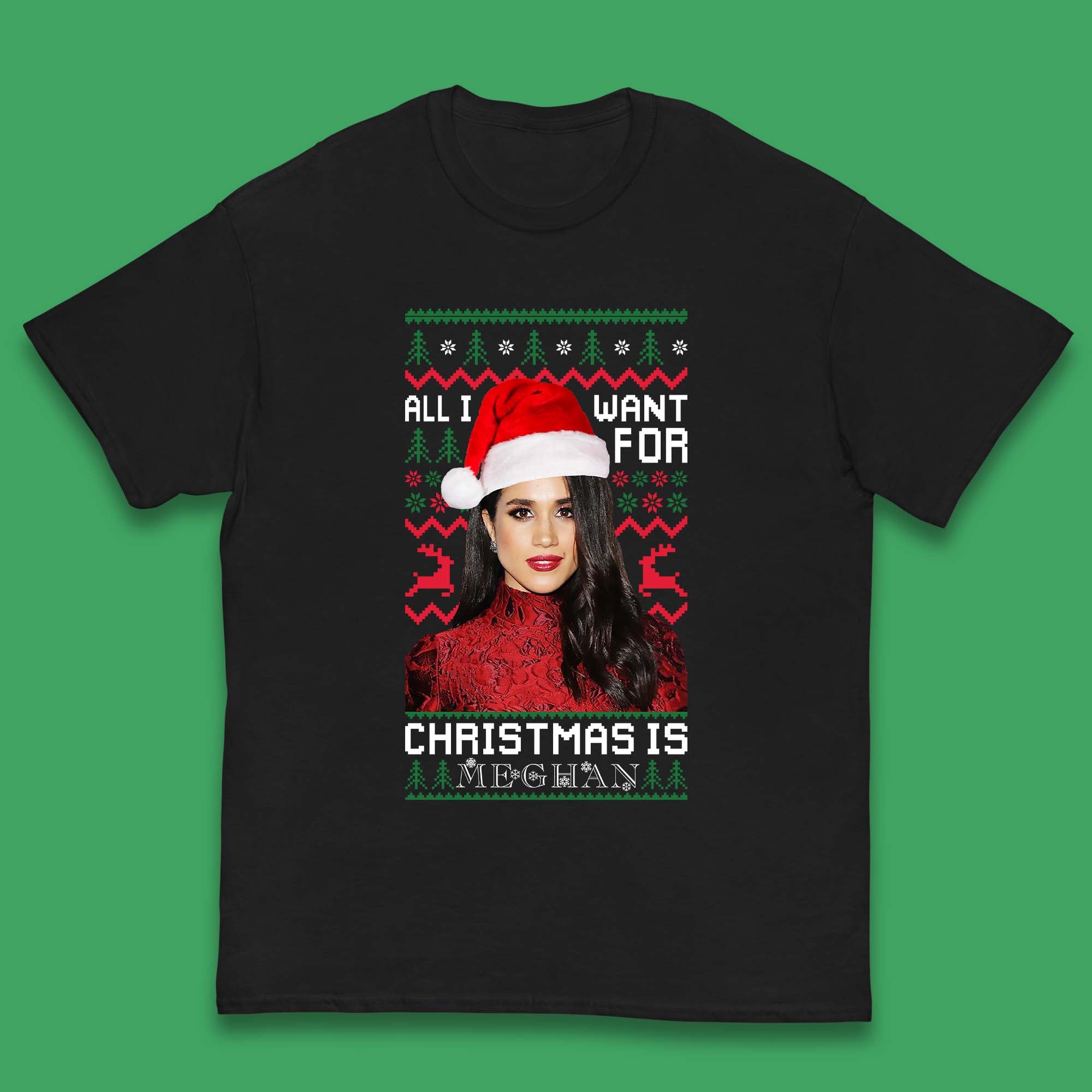 Want Meghan For Christmas Kids T-Shirt 150