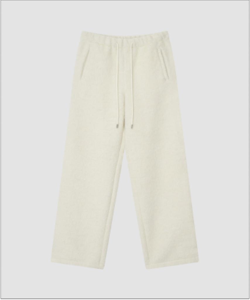 Deolil Boucle Jogger Pants_Ivory