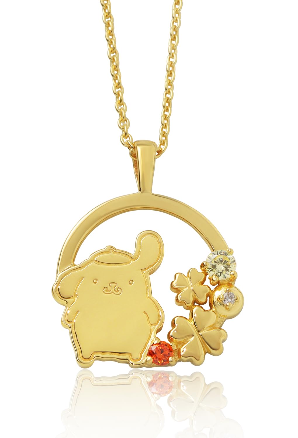 

Gin no Sanrio Limited Edition Pompompurin Necklace for Women Official Character Goods [Shinjuku Kura] золотий