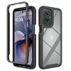 For Moto G55 5G Phone Case, Shockproof Clear Case TPU Bumper Rugged Cover For Motorola Moto G35 5G Protective Case