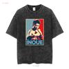 New Naoya Inoue Logo T Shirt Funny Size S to 5XL vintage Washed homme Comfortable Versatile designer clothes Unisex graphic
