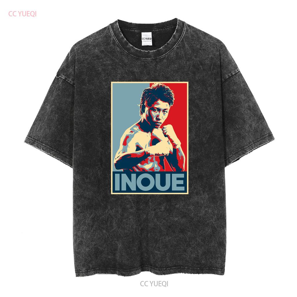 New Naoya Inoue Logo T Shirt Funny Size S to 5XL vintage Washed homme Comfortable Versatile designer clothes Unisex graphic