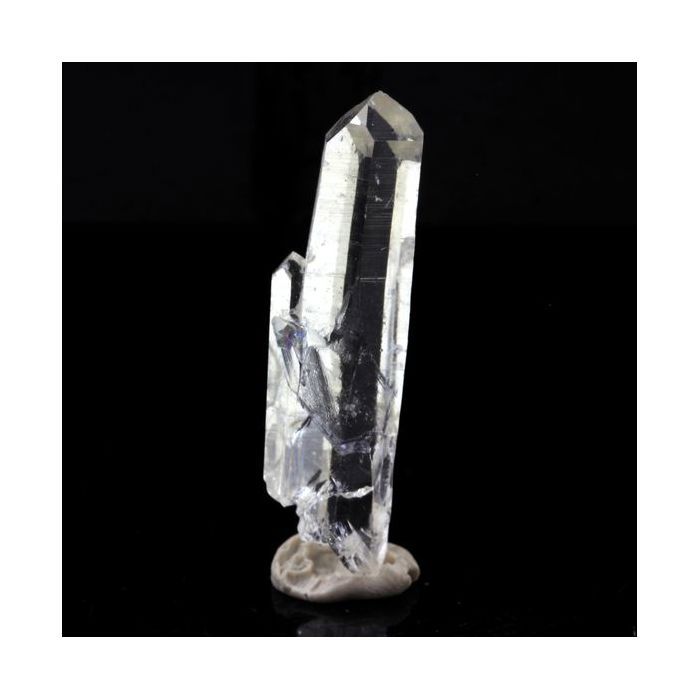 Pierres et Minéraux. Quartz. 25.38 ct. La Gardette Mine, Bourg d'Oisans, Isère, France.