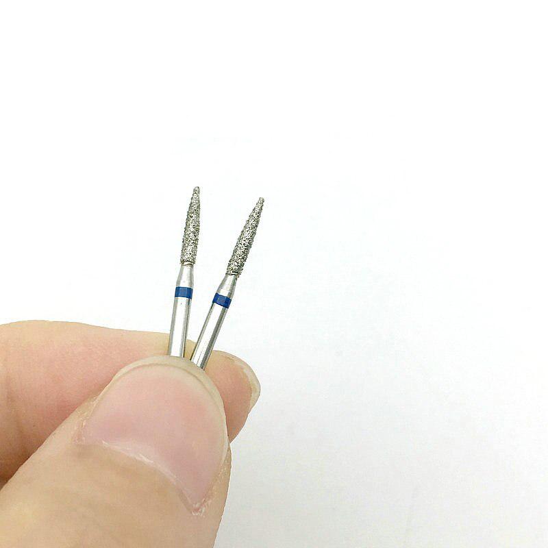 10Pcs/Pack High Quality Dental Burs Diamond High Speed Drills FG 1.6mm Dentist Tools FO-S21