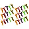 30PCS PVC Crawfish Fishing Baits Soft Fishing Lures Durable Crawfish Fishing Lures  Bass Fishing