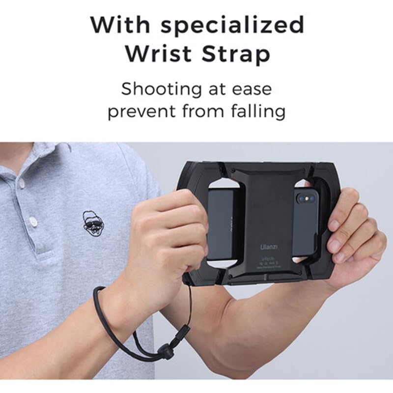 Ulanzi U-Rig Lite Smartphone Video Rig/Cage with Sweatproof and Non-Slip Grip, Ideal for Filming and Video