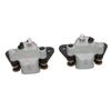 2PCS Rear Brake Calipers with Pads Enhance Safety 1912815 Replacement for Polaris Ranger 1000 2018 To 2024